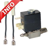 Magnetventil zu Wasserdampf 24V DC X7